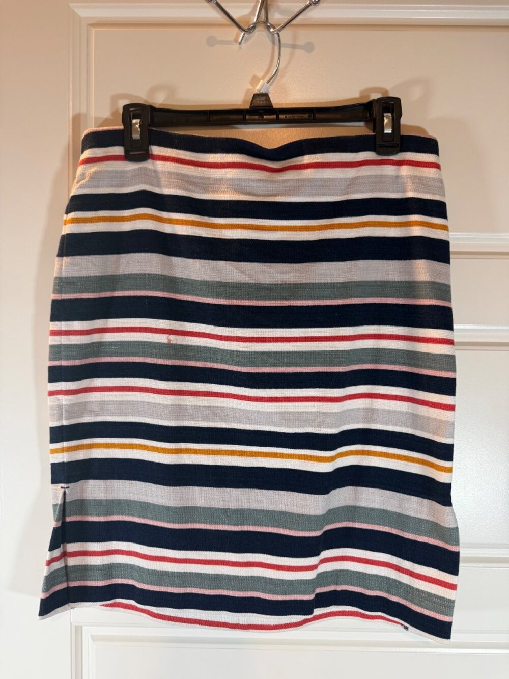 LOFT Outlet Petite Striped Skirt Size 12P